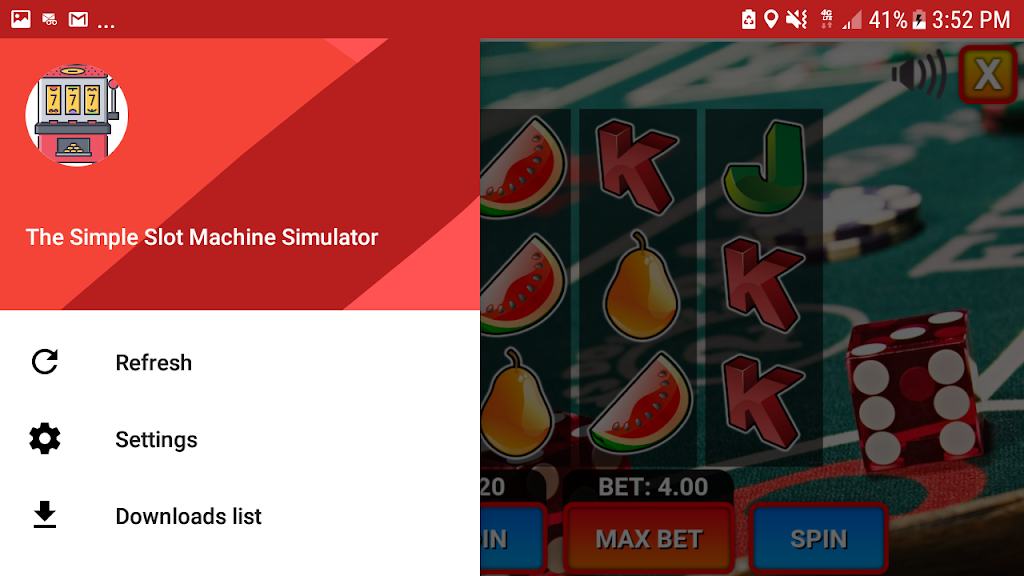 The Simple Slot Machine Simulator 스크린샷 2