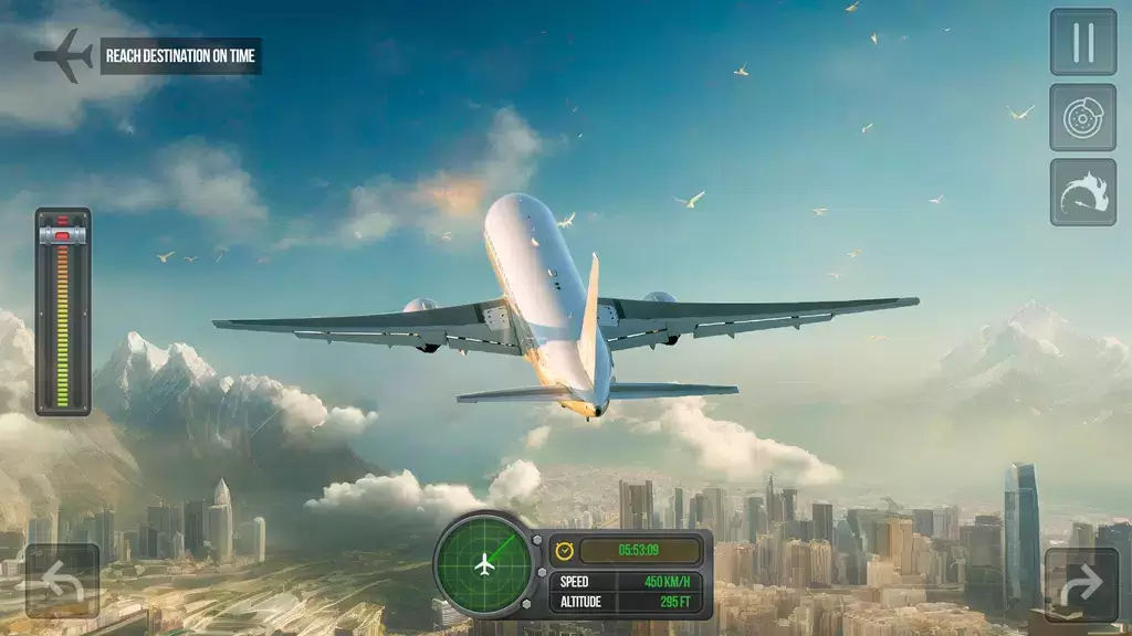 Flight Simulator - Plane Games Tangkapan skrin 0