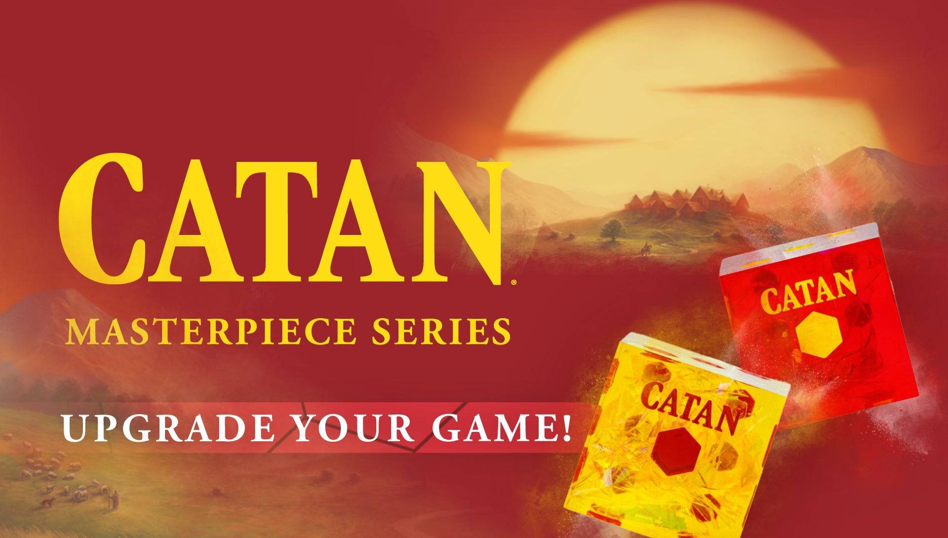 Atualize sua placa: Back the Catan Masterpiece Series no Kickstarter