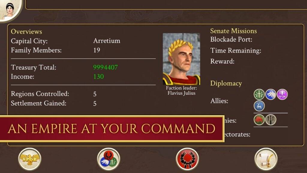 Feral Interactive ลดการอัพเดท Imperium สำหรับ Rome: Total War