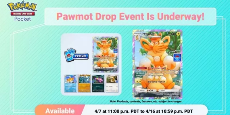 Ang mga bituin ng Pawmot sa pinakabagong drop event ng Pokemon TCG Pocket