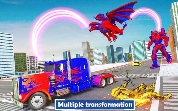 Dragon Robot Truck Transform Ảnh chụp màn hình 1