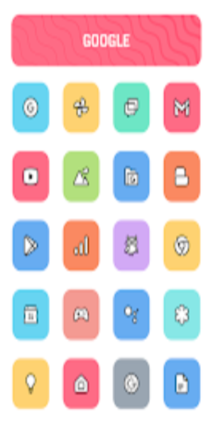 Crayon Adaptive IconPack Zrzut ekranu 1