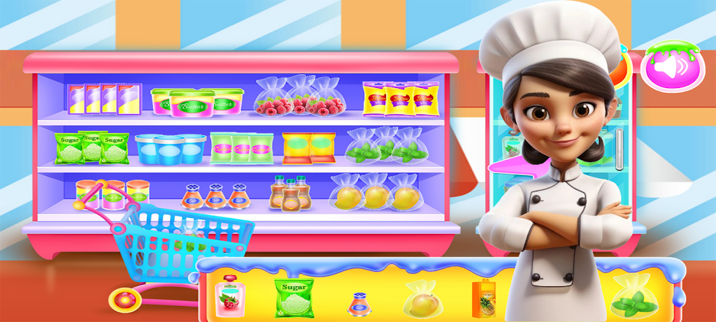 cooking game dessert maker Capture d'écran 0