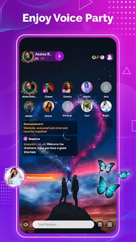 Zeep Live - Video Chat & Party Captura de pantalla 2