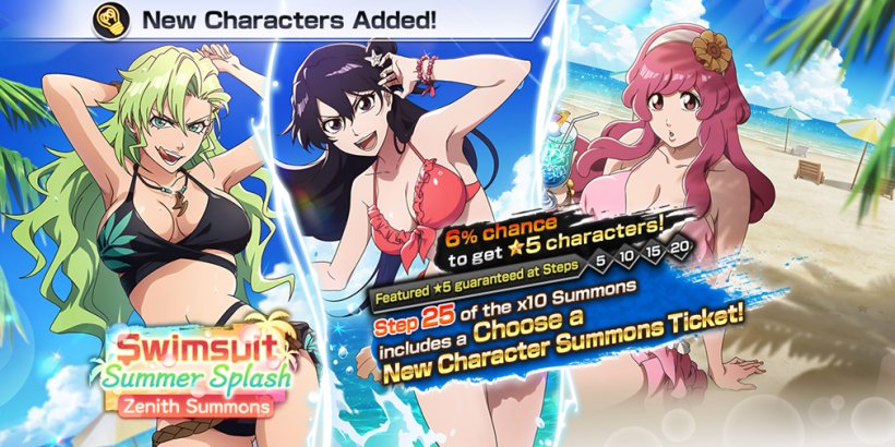 Bleach: l'événement de maillot de bain Brave Souls se lance bientôt