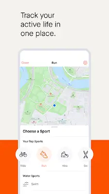 Strava：跑步、骑行、远足应用截图第0张