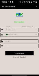 RT Tunnel VPN スクリーンショット 1