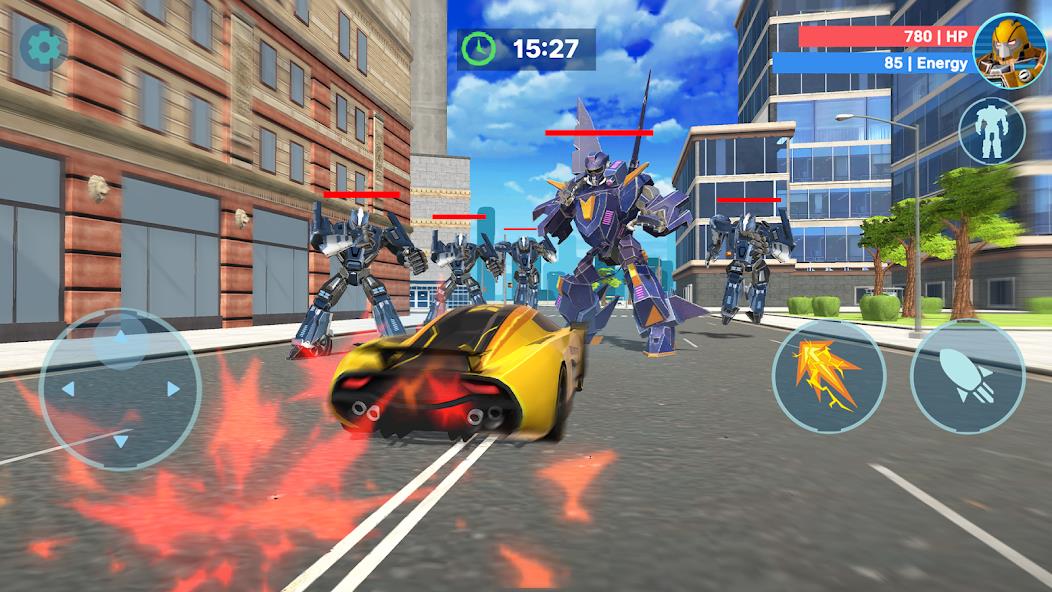 Robot Fighting Game: Mech Era Mod Tangkapan skrin 1