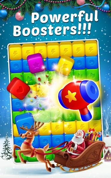 Toy Cubes Pop - Match 3 Game Mod Ảnh chụp màn hình 1