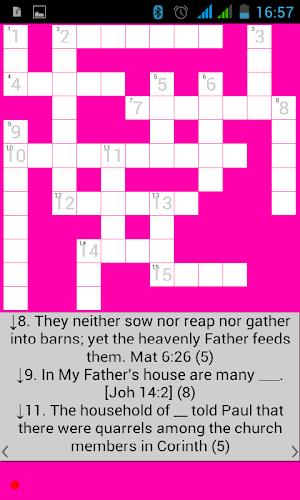 Bible Crossword Скриншот 1