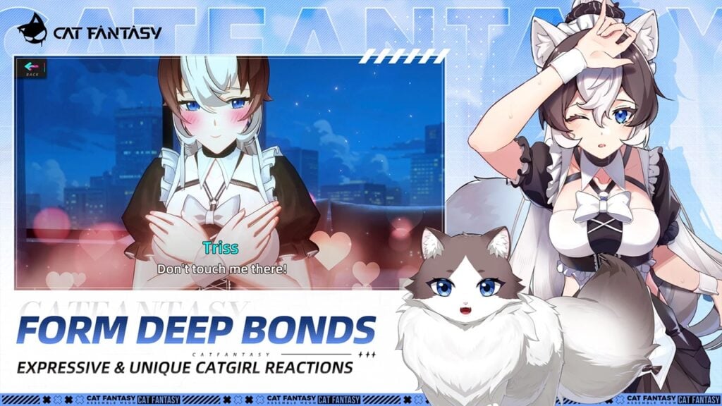 „Cat Fantasy RPG uruchamia się na Android: A Cyberpunk Isekai Adventure”