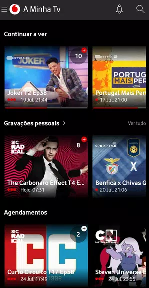 TV Vodafone スクリーンショット 1