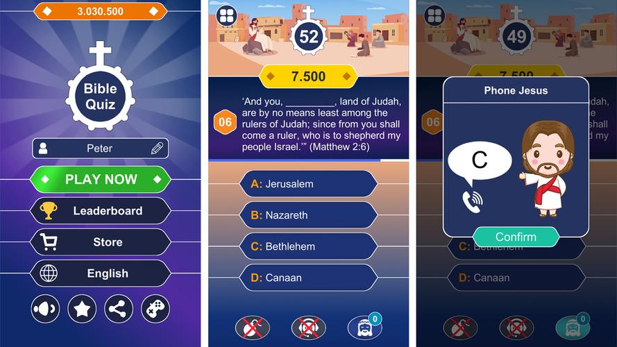 Daily Bible Trivia: Quiz Games Captura de tela 0