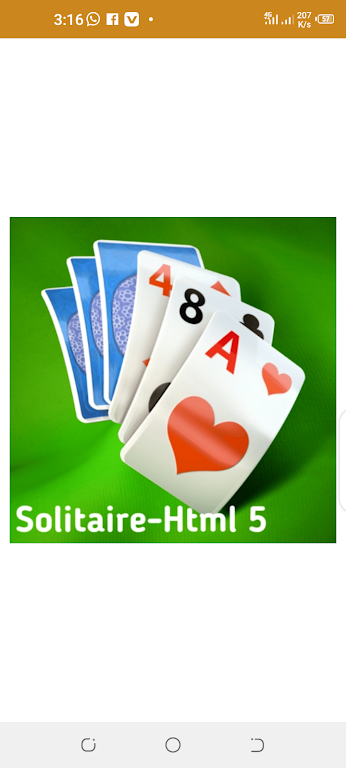 Solitaire Html5 スクリーンショット 1