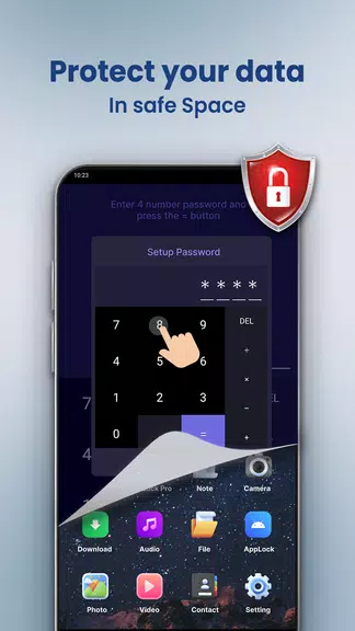 App Lock - Calculator Lock ဖန်သားပြင်ဓာတ်ပုံ 1