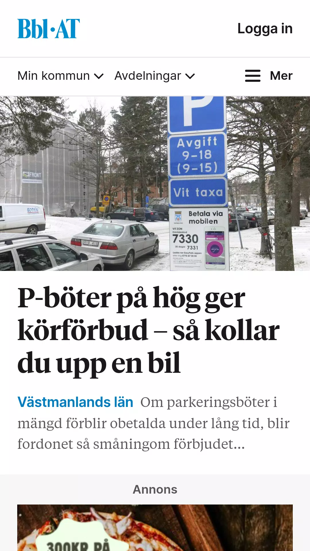 bblat.se Screenshot 1