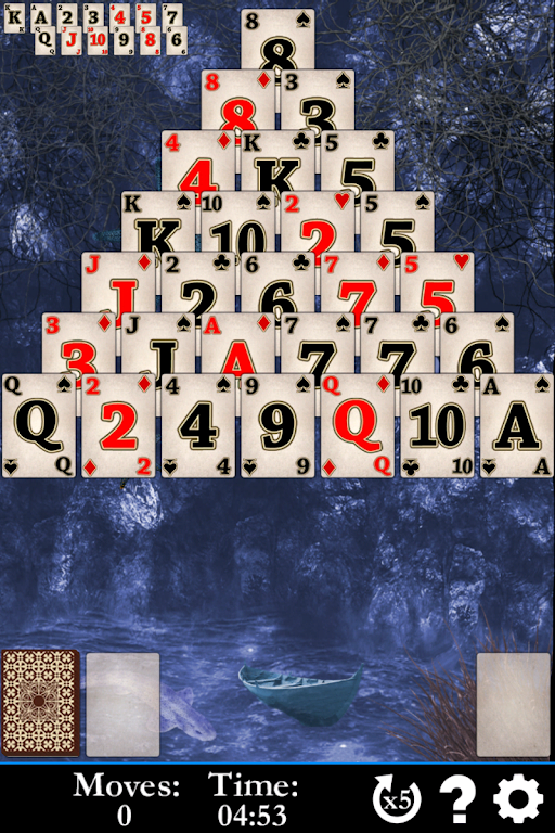 Pyramid Solitaire Water World 스크린샷 3