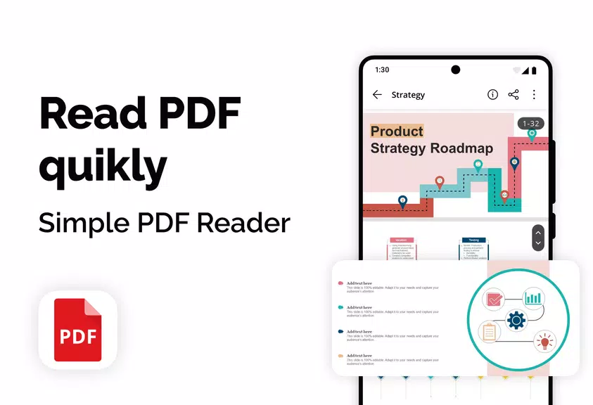 PDF Reader Pro - Read All PDF Zrzut ekranu 1