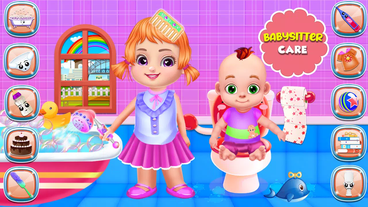 Babysitter Triplets Chic Care Скриншот 0