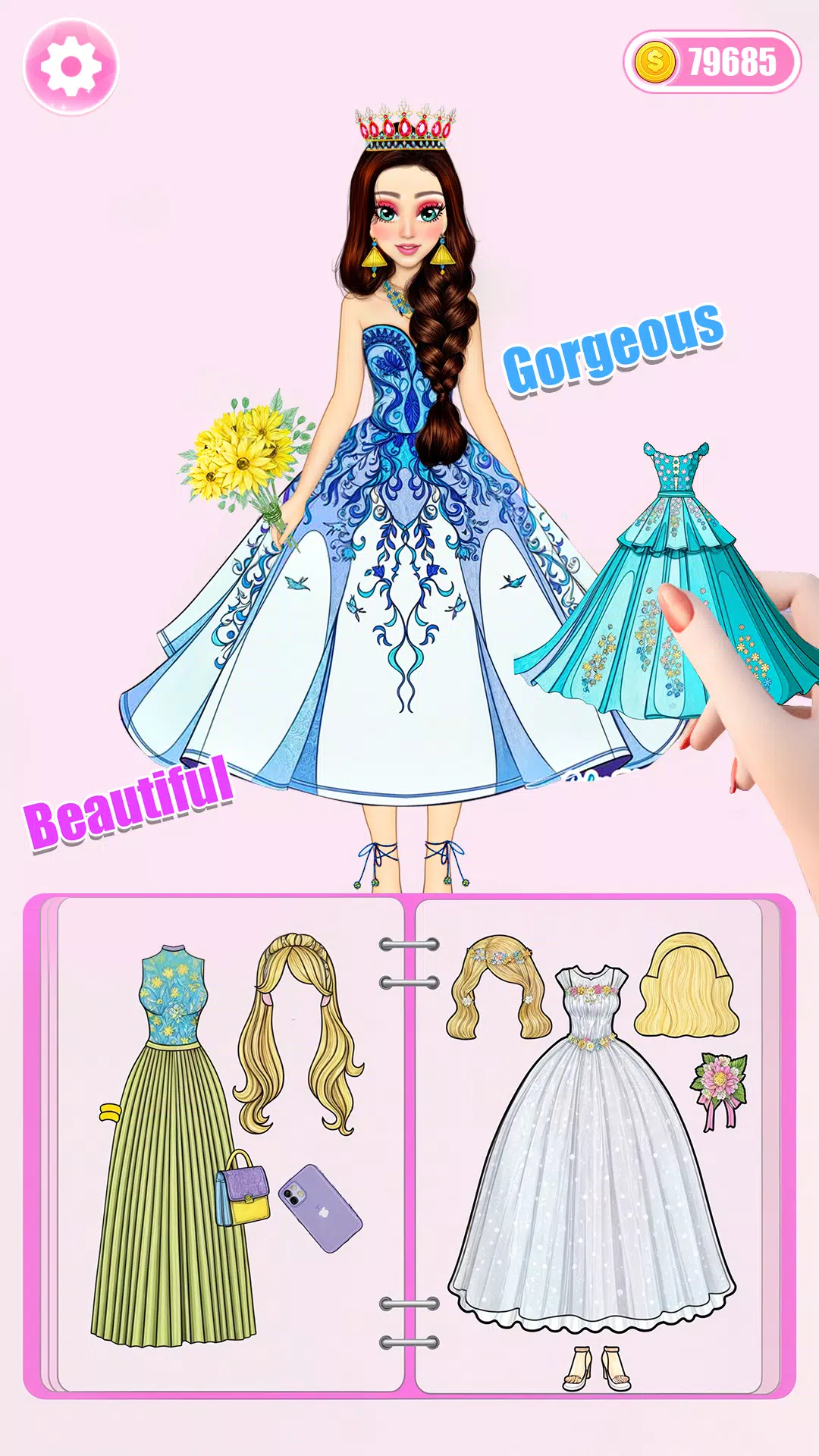 Paper Doll: Dress Up DIY Game应用截图第3张