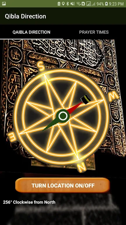 Qibla Compass Pro qibla finder Capture d'écran 2