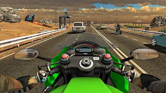 Racing In Moto: Traffic Race Скриншот 0