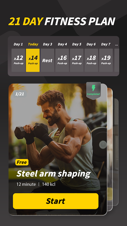 Muscle Monster Workout Planner Screenshot 3