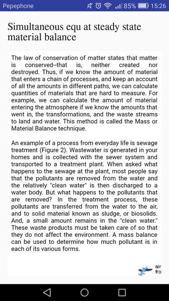 Material and Energy Balance स्क्रीनशॉट 1