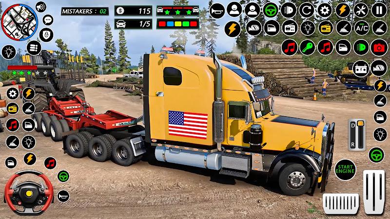 US Cargo Truck Simulator Games ภาพหน้าจอ 2