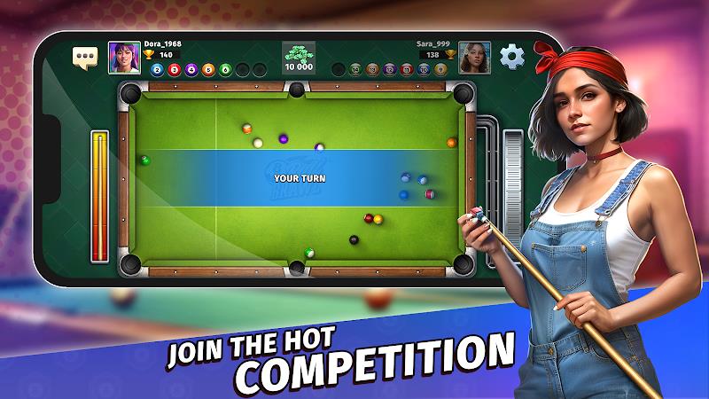 8 Ball Brawl: Pool & Billiards ภาพหน้าจอ 2