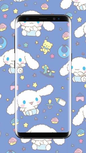 Cute Cinnamoroll Wallpaper スクリーンショット 1