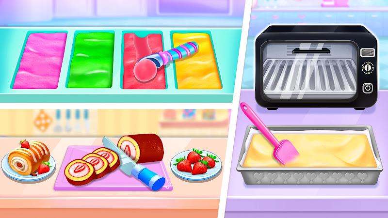 Ice cream Cake Maker Cake Game স্ক্রিনশট 0