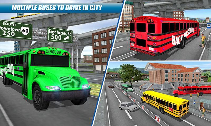 School Bus Driving Game স্ক্রিনশট 3