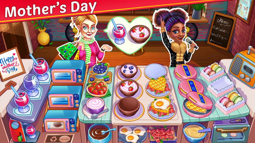 Halloween Street Food Shop Restaurant Game স্ক্রিনশট 3