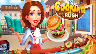 Cooking Rush - Chef game ภาพหน้าจอ 0