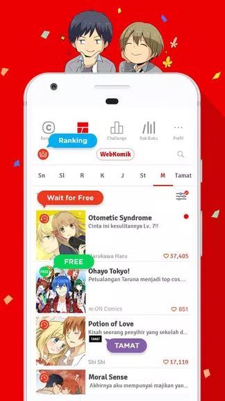 comico - Daily Free comics Capture d'écran 1