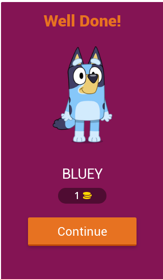 BLUEY QUIZ Zrzut ekranu 0