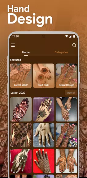 Latest Mehndi Design For Girls应用截图第3张