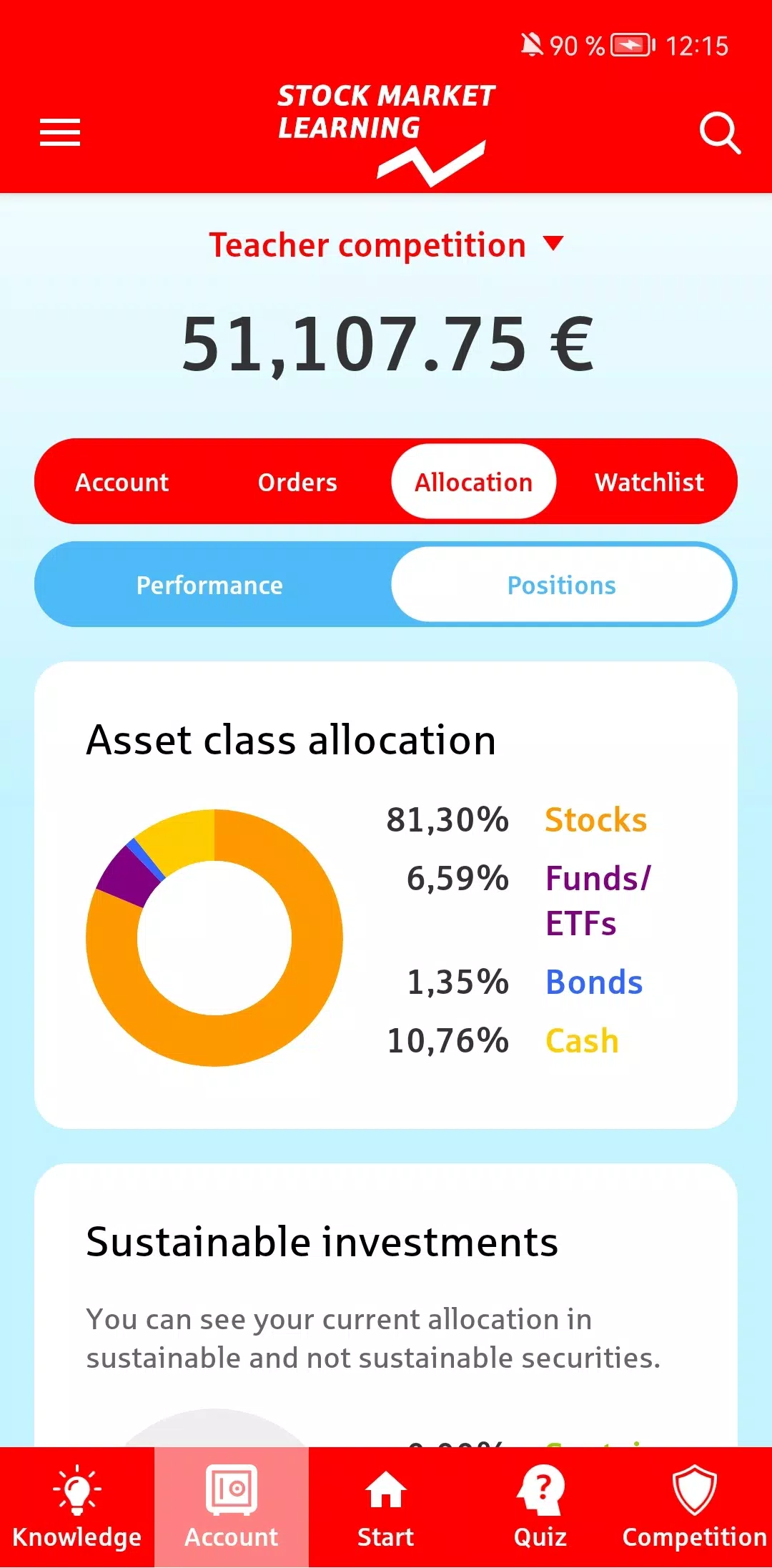 Stock Market Learning Zrzut ekranu 2