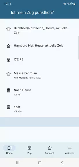 Ist mein Zug pünktlich? Ekran Görüntüsü 2