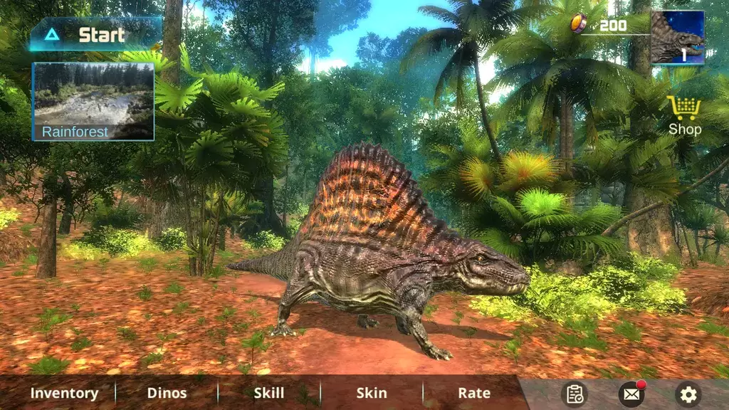 Dimetrodon Simulator Captura de pantalla 0