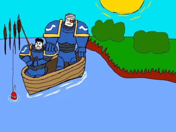 Space Marine 2 Modders pour ajouter du tau, des nécrons et plus encore; Commencez par le mini-jeu de pêche