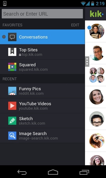 Kik Captura de pantalla 0