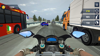 Endless Moto Traffic Racer 3D 스크린샷 0