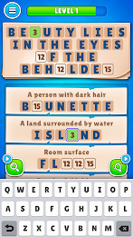 Acrostic Words: Crossword Game Captura de pantalla 2