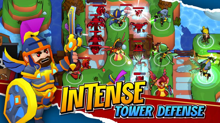 Idle Hero TD Tower Defense RPG Ảnh chụp màn hình 0
