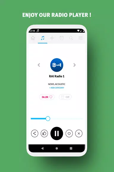 Radio Italy - FM Radios スクリーンショット 0