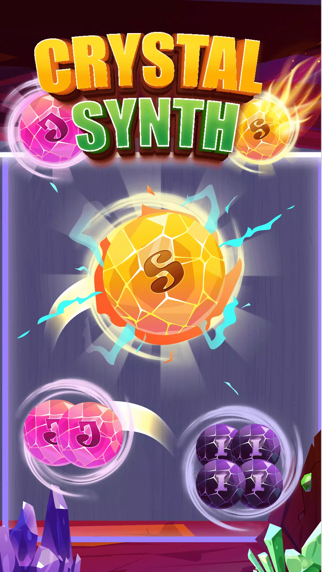 Crystal Synth - Earn Money ภาพหน้าจอ 1