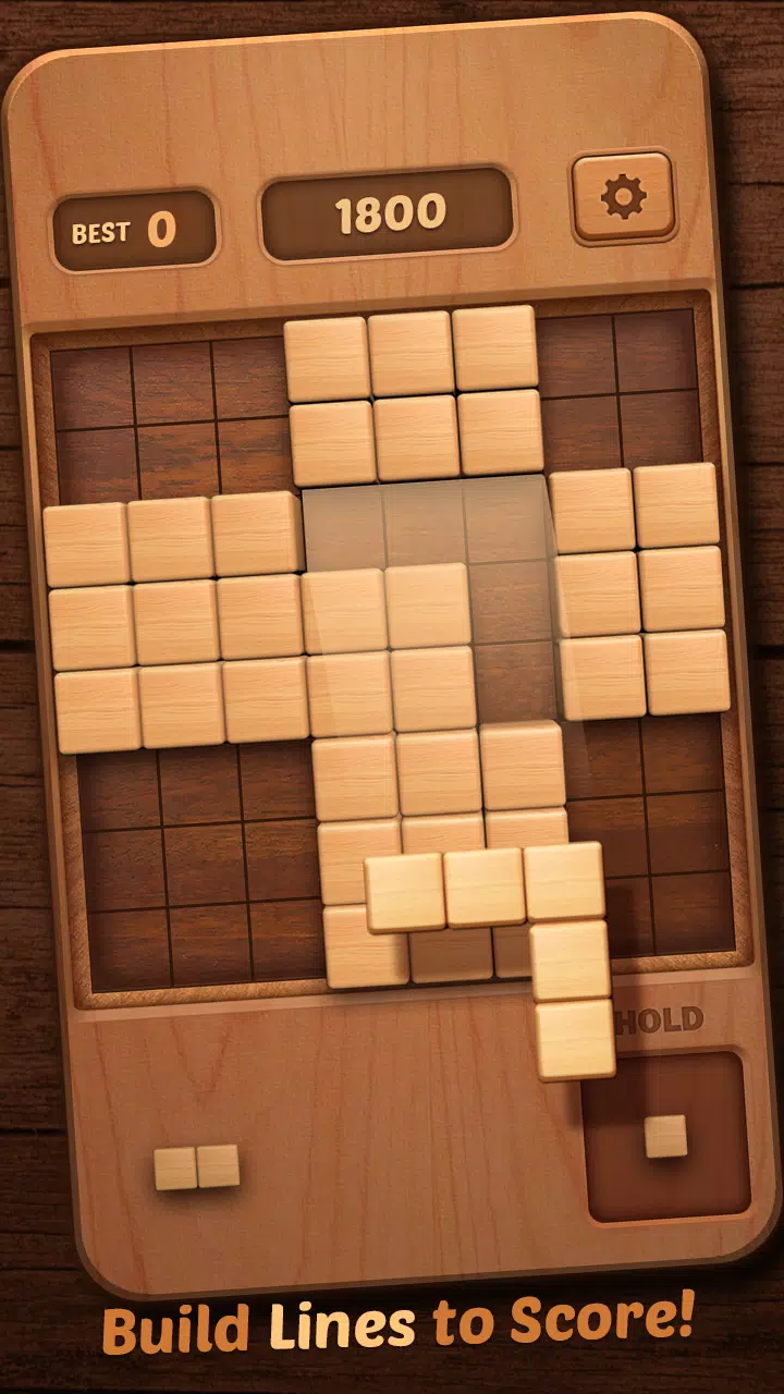 Wood Block Puzzle 3D Zrzut ekranu 0